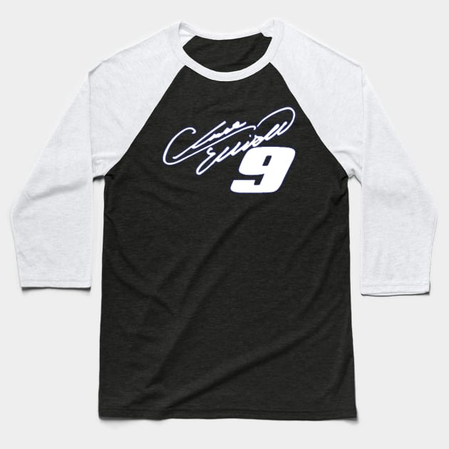 Chase Elliott #9 Baseball T-Shirt by RetroZest